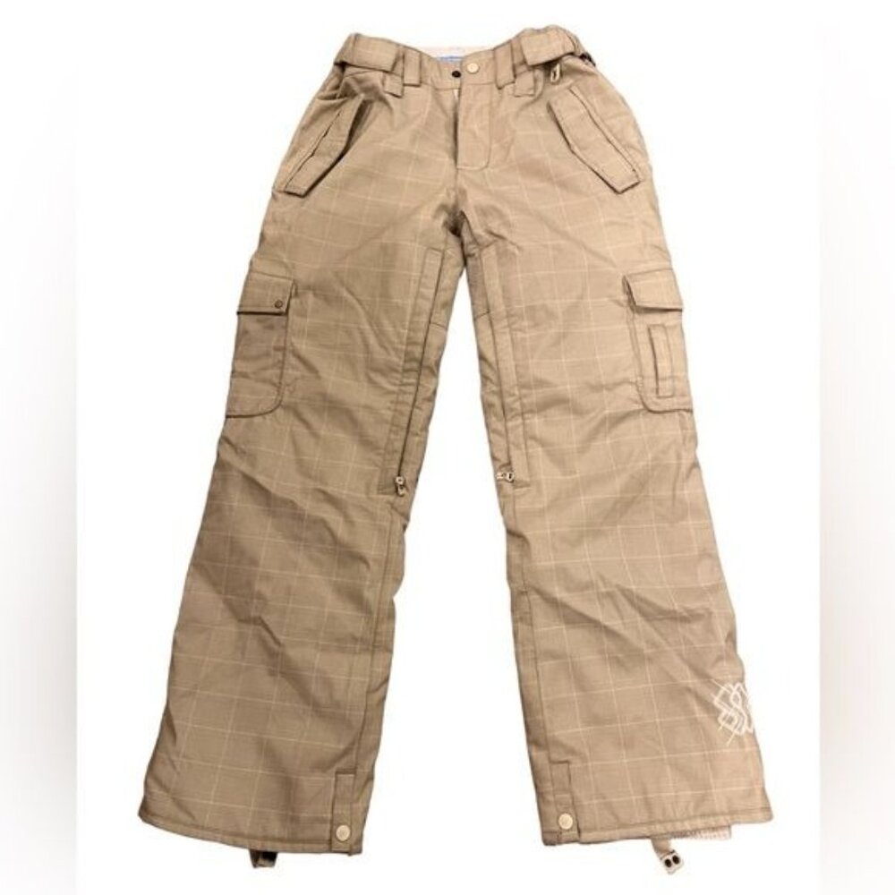 Special Blend First Chair/Last Call Tan Snow Ski Snowboard Pants Size Small